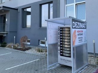 Dezimat automat na dezinfekční gel